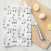 Linge De Cuisine Juste Noté (Quart Plié)