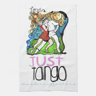 Linge De Cuisine Juste tango fabriqué en Argentine