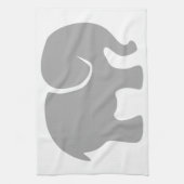 Linge De Cuisine Juste un éléphant gris (Vertical)