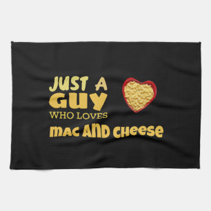 Linge De Cuisine Juste un gars qui aime le mac et le fromage