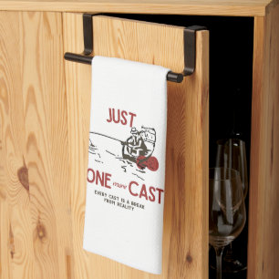 Linge De Cuisine Juste un lancer de plus   Cadeau d'anniversaire bl