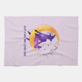 Linge De Cuisine Juste Une Fille Qui Aime Le Chat (Horizontal)