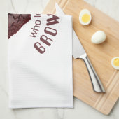 Linge De Cuisine Juste une fille qui aime les brownies (Quart Plié)