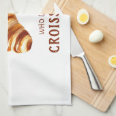Linge De Cuisine Juste une fille qui aime les croissants (Quart Plié)