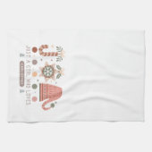 Linge De Cuisine Juste Une Fille Qui Aime Noël Pastel Boho (Horizontal)