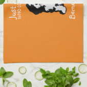 Linge De Cuisine Juste une fille qui aime son Bernedoodle (Plié)