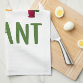 Linge De Cuisine Juste une infirmière de jardin Plante de plus (Quart Plié)