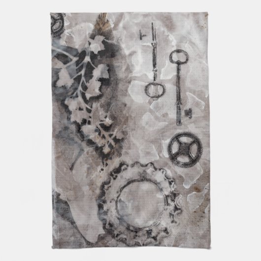 Linge De Cuisine Juxtaposition II (Vertical)