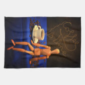 Linge De Cuisine Kaffee - Zeit (Horizontal)