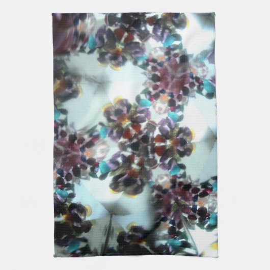 Linge De Cuisine Kaleidescope incrusté de bijoux 11 (Vertical)