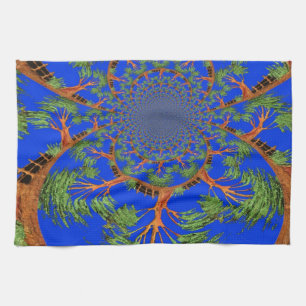 Linge De Cuisine Kaleidoscope Acacia Arbre Art Imprimer/Graphique