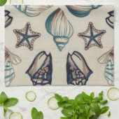 Linge De Cuisine Kaleidoscope côtier I (Plié)