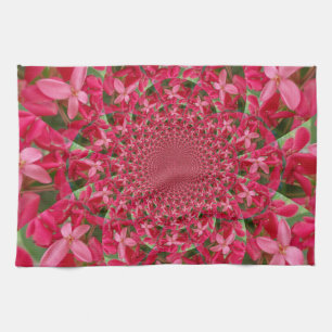 Linge De Cuisine Kaleidoscope de Crimson : Blood Milkweed Flower Ar
