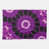 Linge De Cuisine Kaleidoscope Design Art rose violet (Horizontal)