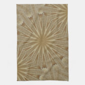 Linge De Cuisine Kaleidoscope Design Light Brown Rustic Floral (Vertical)