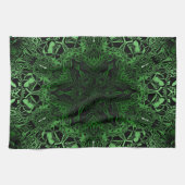 Linge De Cuisine Kaleidoscope vert (Horizontal)