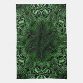 Linge De Cuisine Kaleidoscope vert (Vertical)