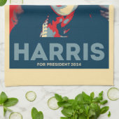 Linge De Cuisine Kamala Harris pour le président 2024 - Hope (Plié)