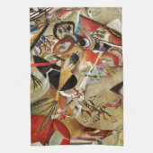Linge De Cuisine Kandinsky Composition Peinture Abstraite (Vertical)