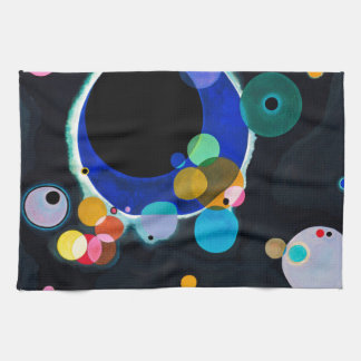 Linge De Cuisine Kandinsky Plusieurs Cercles Artwork