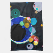 Linge De Cuisine Kandinsky Plusieurs Cercles Artwork (Vertical)