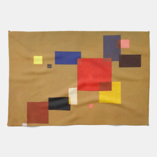 Linge De Cuisine Kandinsky Treize Rectangles peinture Abstraite