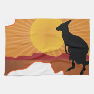 Linge De Cuisine Kangourou de l'Australie