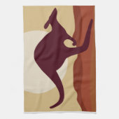 Linge De Cuisine Kangourou d'outremer (Vertical)