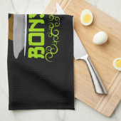 Linge De Cuisine Kanji de Bonsai Tree (Quart Plié)