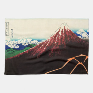 Linge De Cuisine Katsushika Hokusai - Éclairages sous le sommet