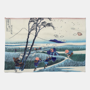 Linge De Cuisine Katsushika Hokusai - Ejiri dans la province de Sur