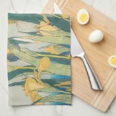 Linge De Cuisine Katsushika Hokusai - Grasshopper et Iris (Quart Plié)