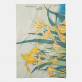 Linge De Cuisine Katsushika Hokusai - Grasshopper et Iris (Vertical)