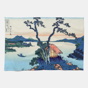 Linge De Cuisine Katsushika Hokusai - Lac Suwa dans la province de 