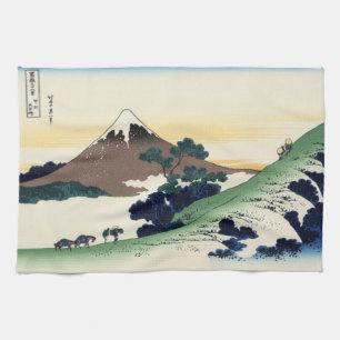 Linge De Cuisine Katsushika Hokusai. Le col de l'Inume dans la prov