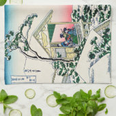 Linge De Cuisine Katsushika Hokusai - Maison de thé à Koishikawa (Plié)