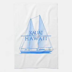 Linge De Cuisine Kauai Coastal Nautical Sailing Sailor
