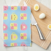 Linge De Cuisine Kawaii Battenberg Cake & Cup of Tea (Quart Plié)