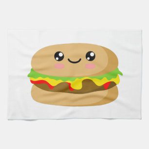 Linge De Cuisine Kawaii Burger