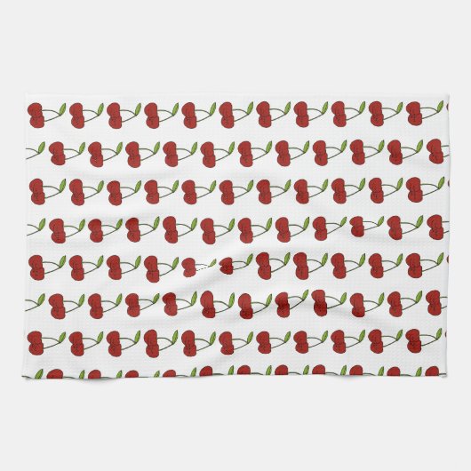 Linge De Cuisine Kawaii Cherry Love (Horizontal)