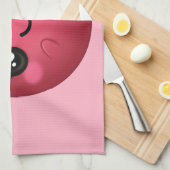 Linge De Cuisine Kawaii Cranberry (Quart Plié)