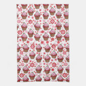 Linge De Cuisine Kawaii Cupcake Design - Illustration de dessert mi (Vertical)