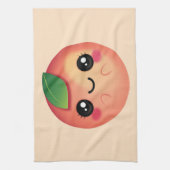 Linge De Cuisine Kawaii Peach (Vertical)