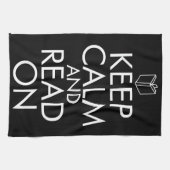LINGE DE CUISINE KEEP CALM AND READ ON (Horizontal)