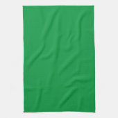 Linge De Cuisine Kelly Vert couleur solide (Vertical)
