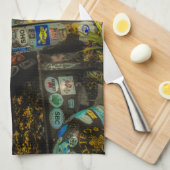 Linge De Cuisine Key West est Art, Vieux Camion Pickup (Quart Plié)