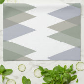 Linge De Cuisine Khaki triangles (Plié)