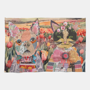 Linge De Cuisine KHS Chien et chat Animaux de compagnie - Sensibili