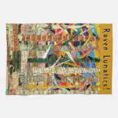 Linge De Cuisine KHS Raven Lunatics Crows and Trees Papier Art (Horizontal)