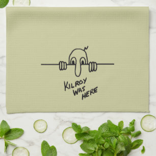 Linge De Cuisine Kilroy Était Ici
